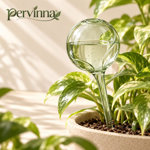 pervinna™ Glass Self-Watering Globe — main lifestyle view