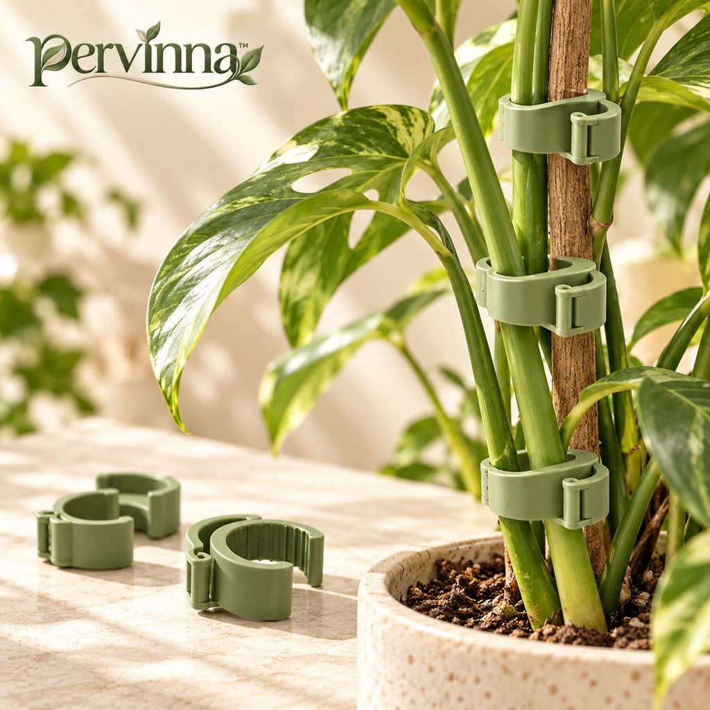 pervinna™ Reusable Plant Support Clips Set — main lifestyle view