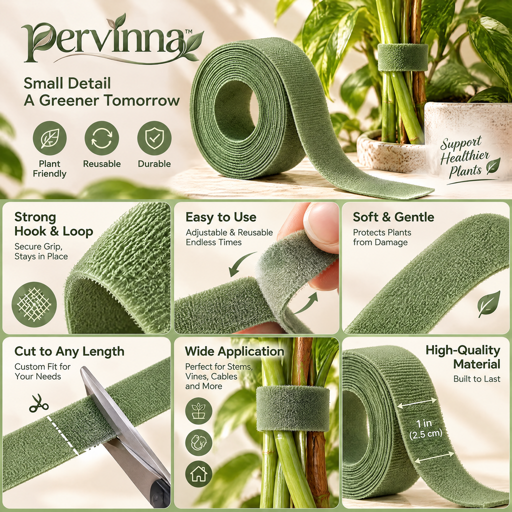 pervinna™ Soft Plant Tie Tape Roll — alternate view