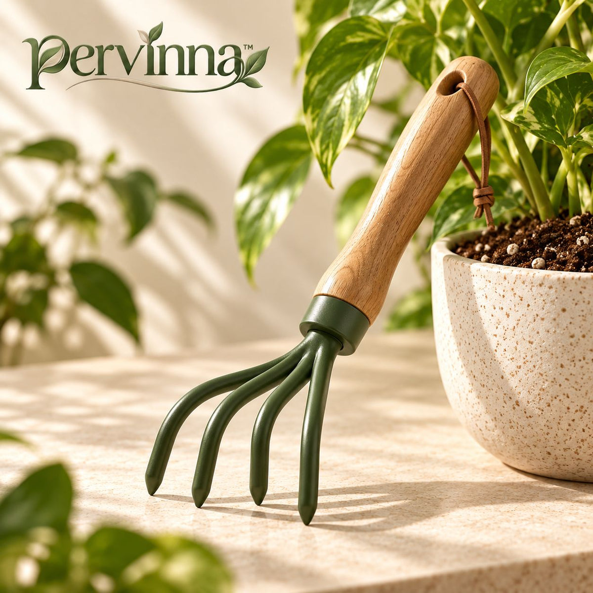 pervinna™ Soil Aeration Hand Tool — main lifestyle view